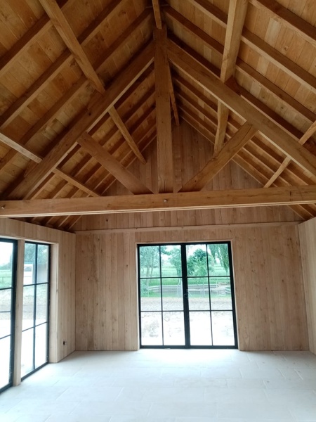 Poolhouse in Eik | Moorslede - Dewilde houtconstructies